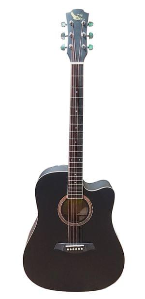 1581587803284-Swan7 SW41C Black Matt Acoustic Guitar.jpg